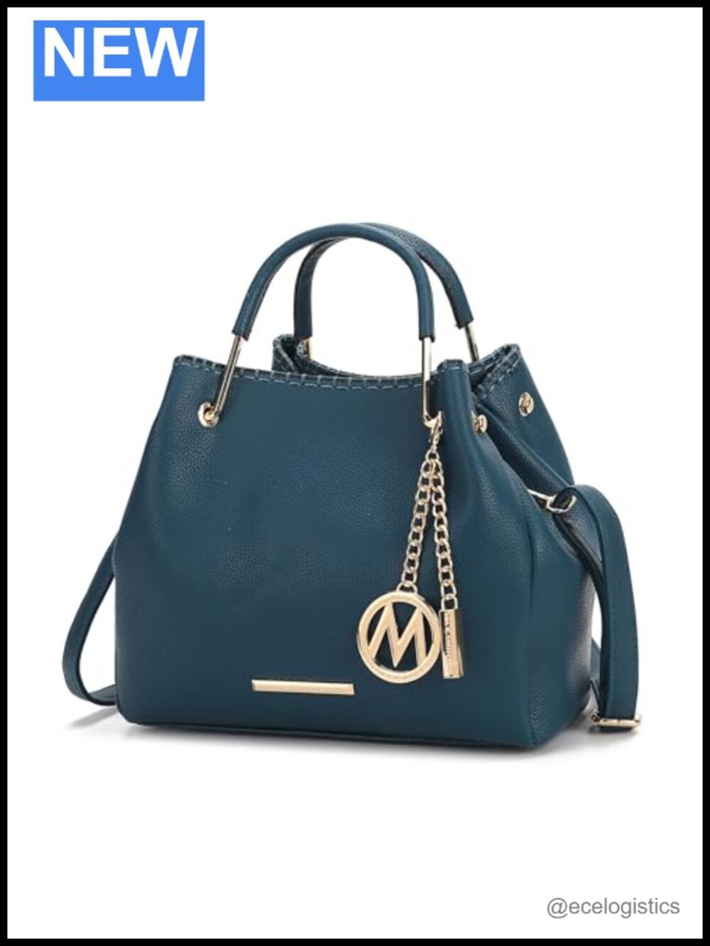 MKF Collection Isidora Vegan Leather Tote Bag Top-Handle Handbag Purse